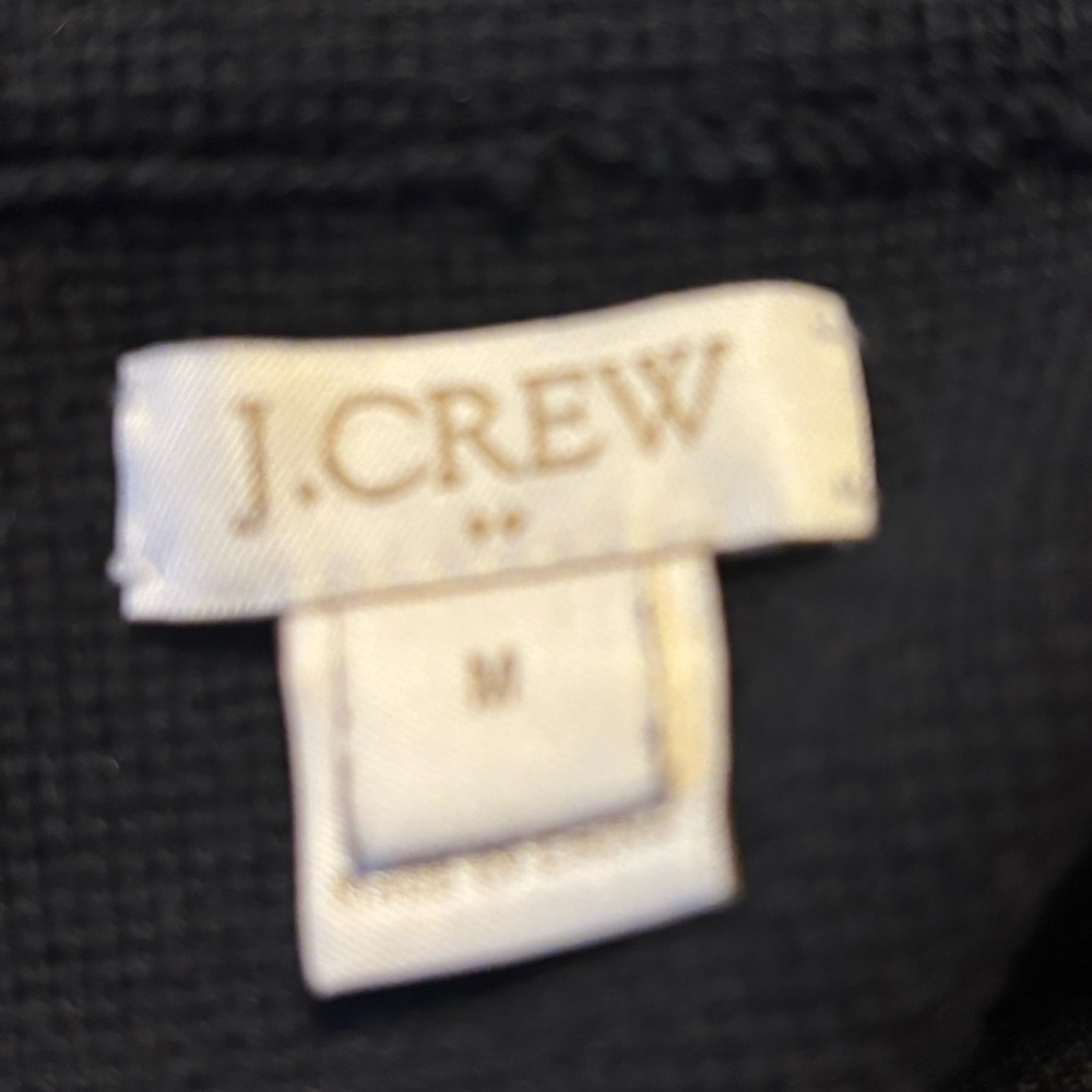 J. Crew Textured Black Jacket Size Medium - Picture 10 of 10